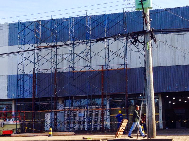 Aluguel de andaimes para construções em Cachoeirinha e Porto Alegre