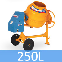 Betoneira 250 litros